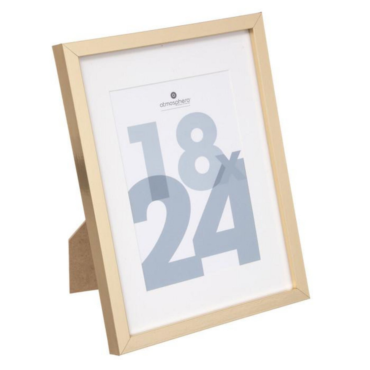 ATMOSPHERA Cadre Photo en Verre  Manu  18x24cm Or