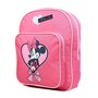 Voir la diapositive 2 : Bagtrotter Sac à dos 31 cm avec poche Disney Minnie Coeur Rose Bagtrotter