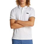 CALVIN KLEIN JEANS Polo  Homme Calvin Klein Jeans Pique Tippin. Coloris disponibles : Blanc