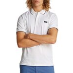 CALVIN KLEIN JEANS Polo  Homme Calvin Klein Jeans Pique Tippin. Coloris disponibles : Blanc