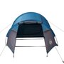 Voir la diapositive 5 : VIDAXL Tente de camping tunnel 2 personnes bleu impermeable