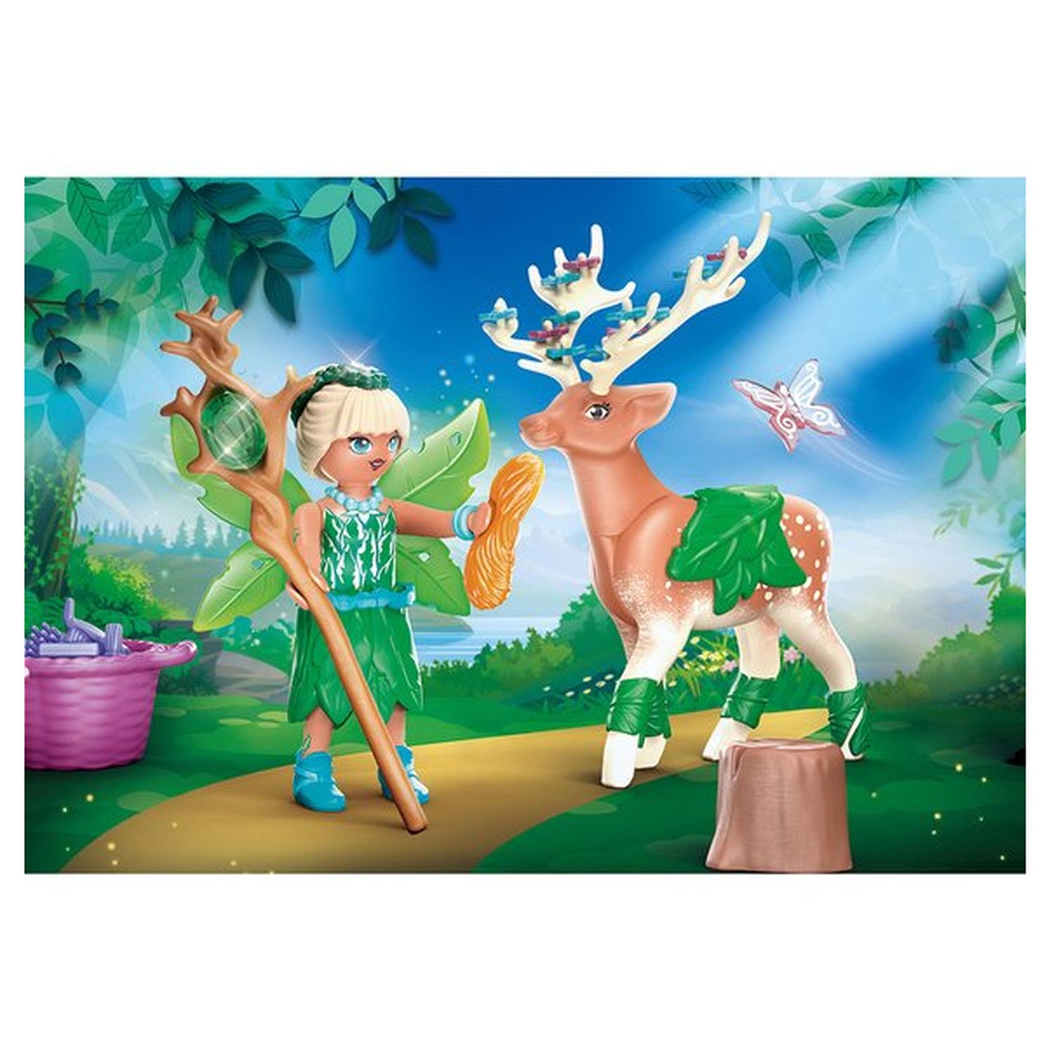Voir la diapositive 2 : PLAYMOBIL 70806 - Ayuma - Fée de la foret avec animal enchanté