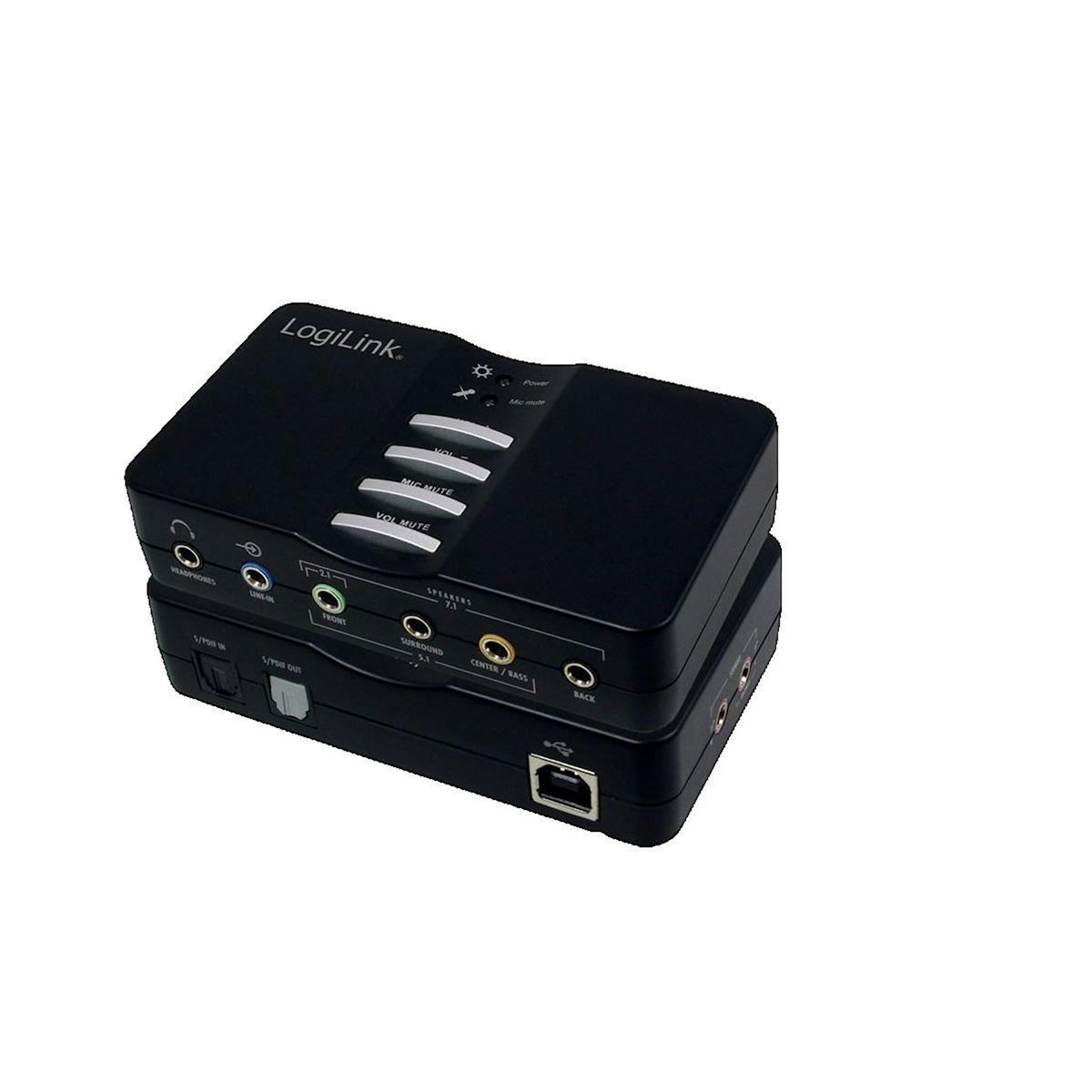 LOGILINK Carte son externe LogiLink USB Sound Box son 7.1