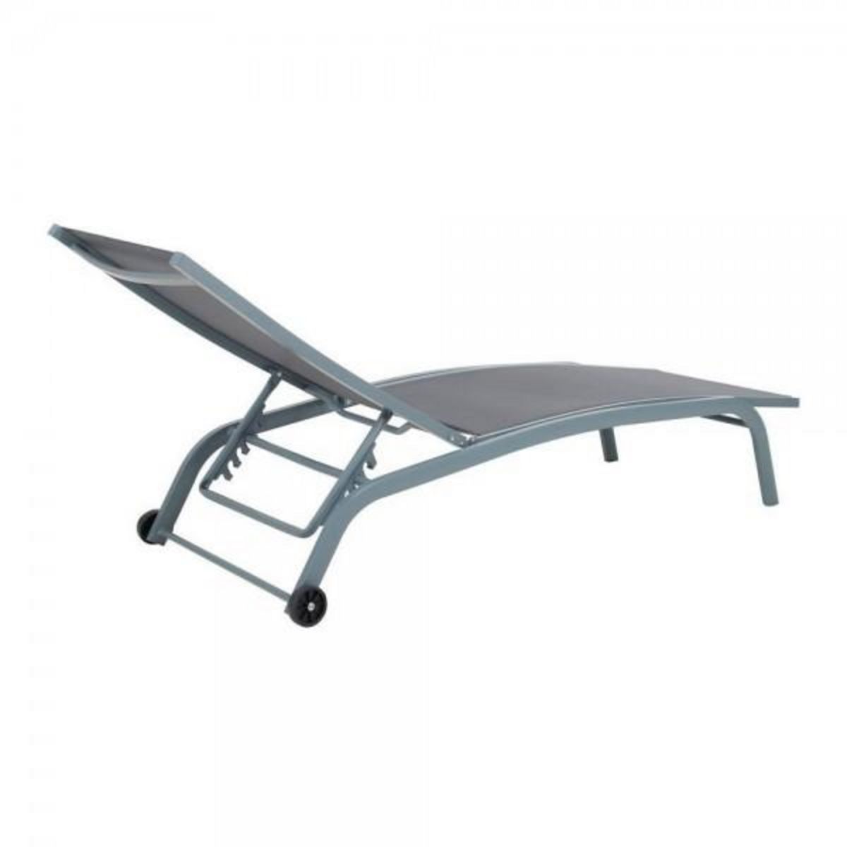 MARKET24 Chaise longue DKD Home Decor PVC Aluminium (187,5 x 64 x 97 cm)