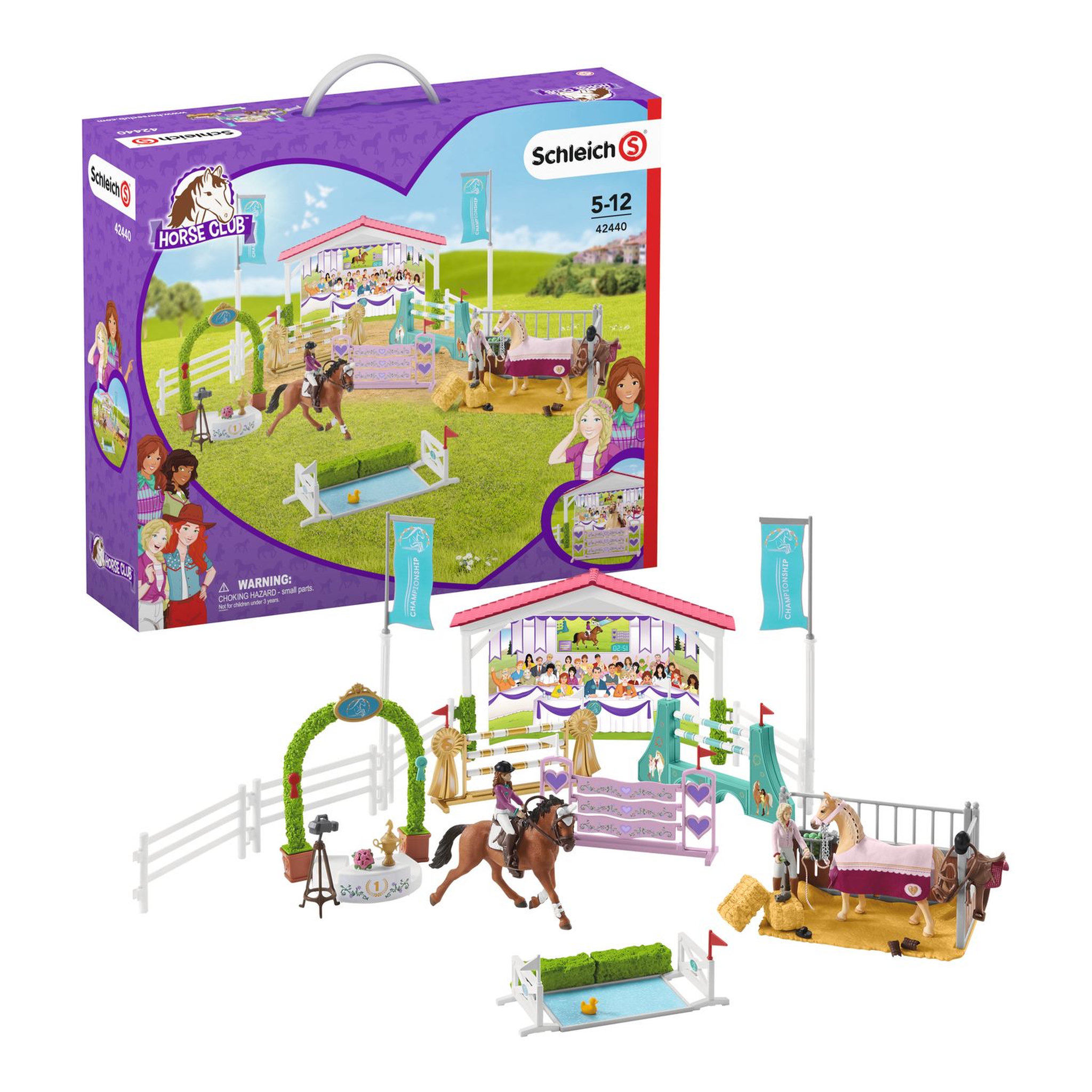 Voir la diapositive 6 : Schleich Figurine - Tournoi équestre entre amis