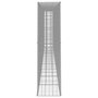 Voir la diapositive 4 : VIDAXL Mur en gabion avec couvercle Acier galvanise 600 x 50 x 200 cm