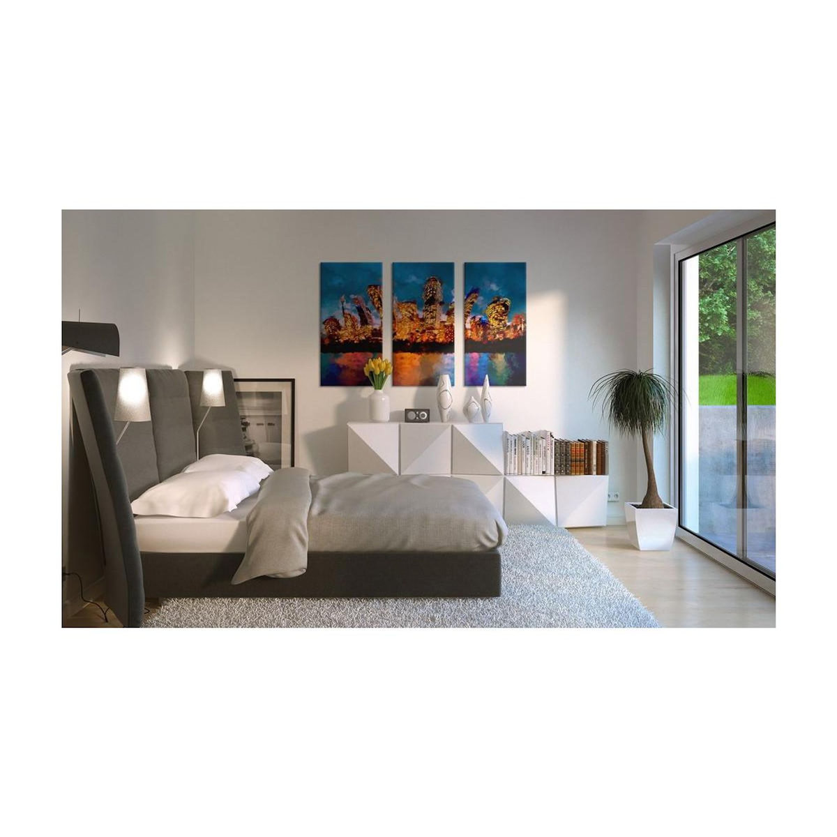 Paris Prix Tableau Imprimé 3 Panneaux  Mad City