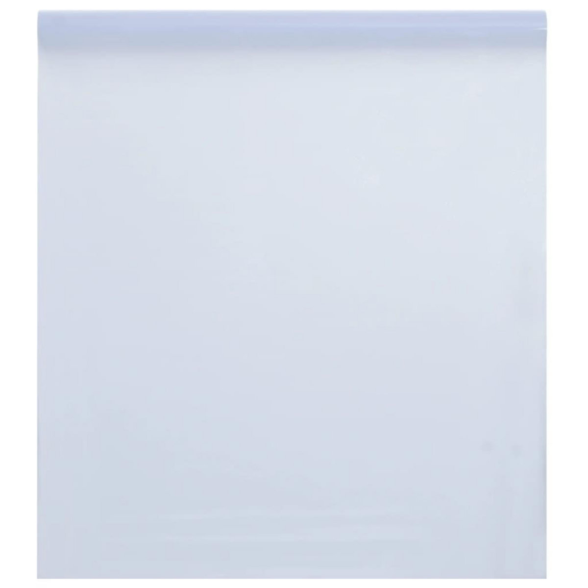 VIDAXL Film de fenetre statique depoli blanc transparent 60x500 cm PVC