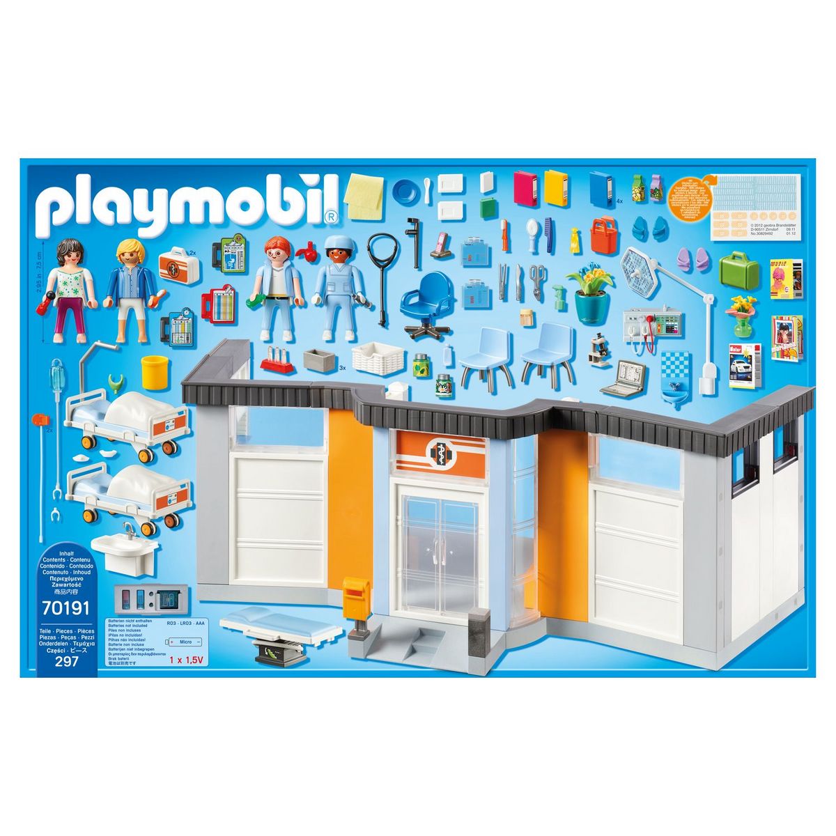 PLAYMOBIL 70191 - City Life - Clinique équipée