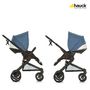 Voir la diapositive 5 : HAUCK Poussette combinée trio bleu jean Atlantic