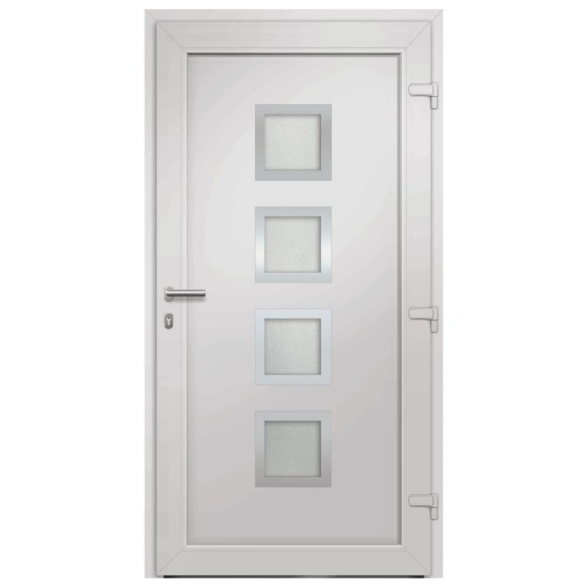 VIDAXL Porte d'entree Anthracite 108x208 cm