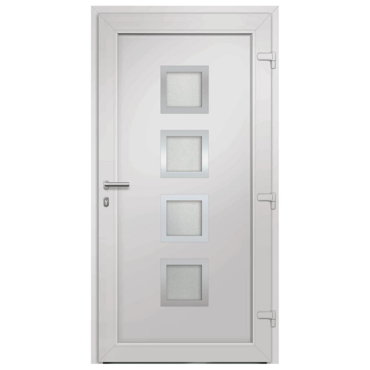 VIDAXL Porte d'entree Anthracite 108x208 cm
