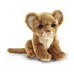 Anima Anima peluche Lionne bebe assise