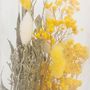 Voir la diapositive 2 : ATMOSPHERA Bouteille Déco  Fleurs Séchées  45cm Jaune