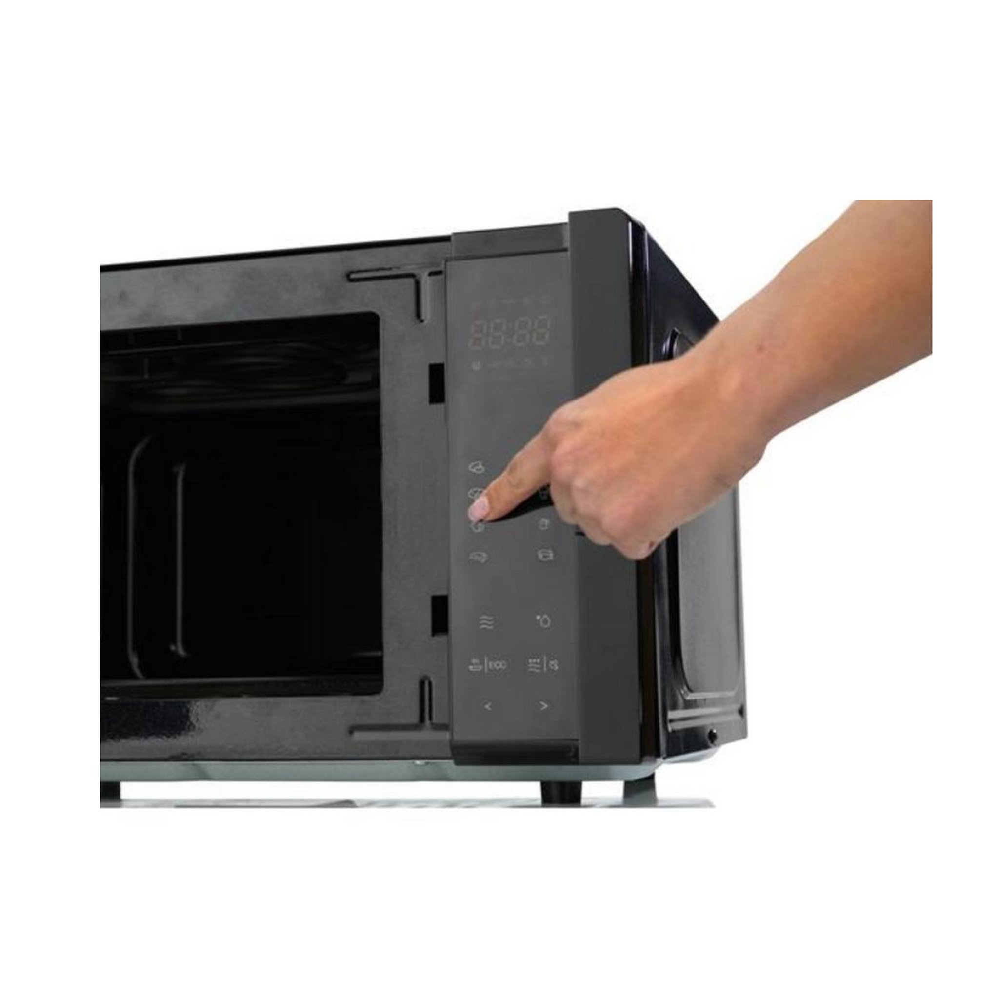 Voir la diapositive 2 : Hisense Micro-ondes grill 23l 800w noir - H25MOBS4HGI