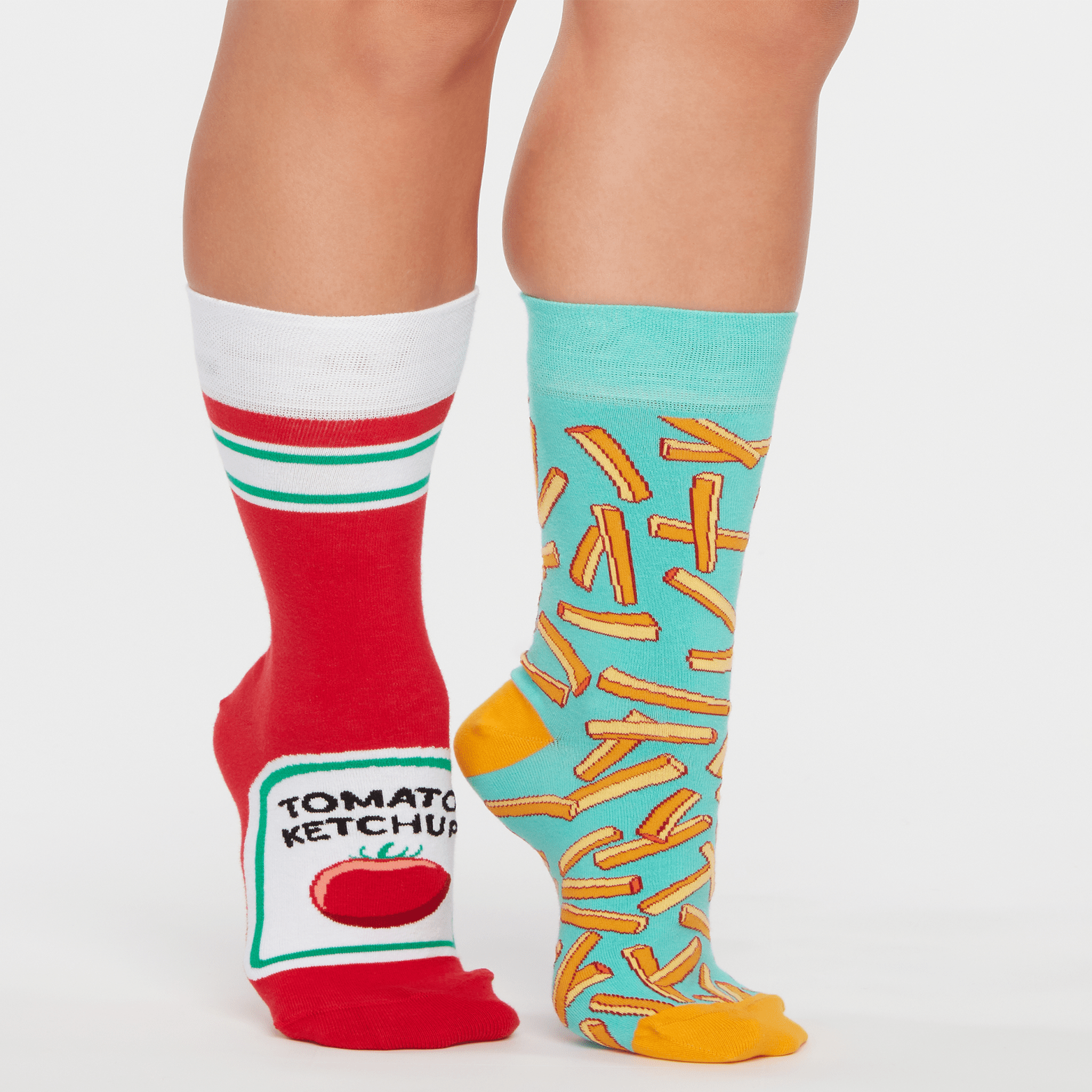 Voir la diapositive 2 : DEDOLES Chaussettes frites et ketchup