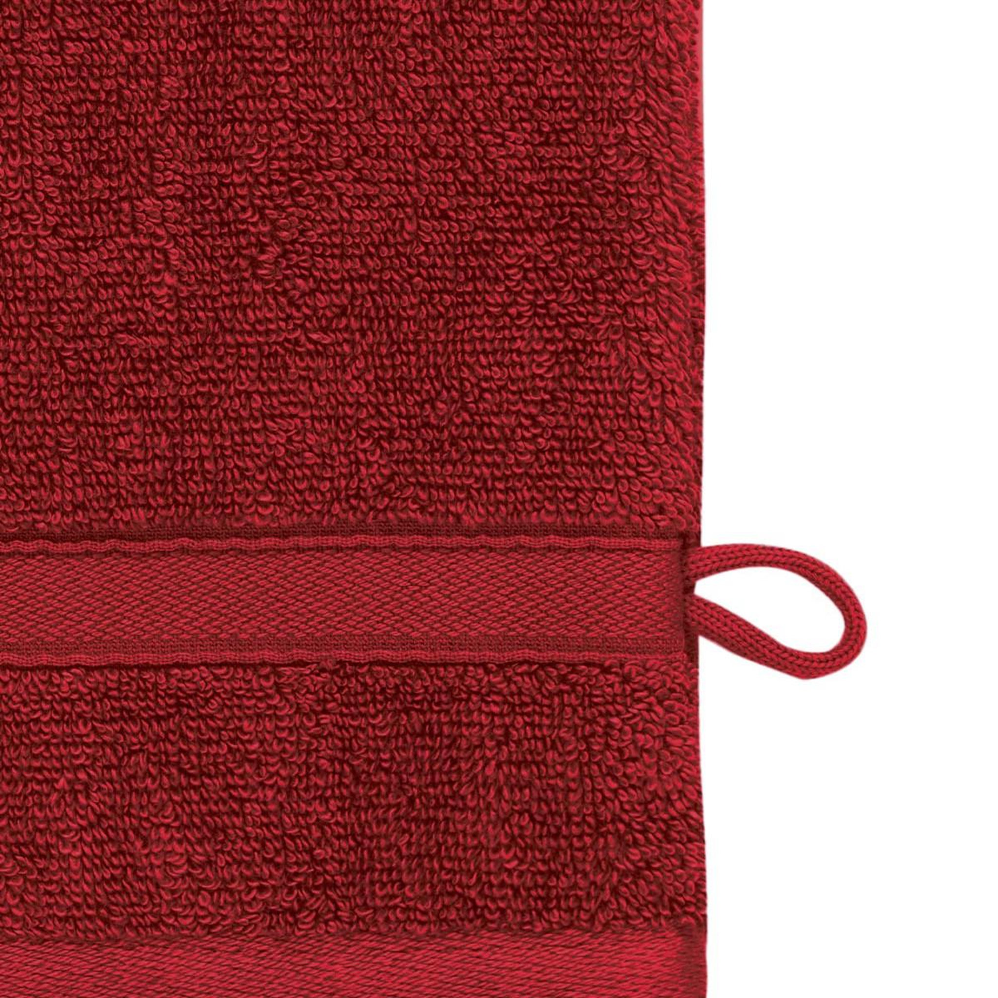 Voir la diapositive 3 : Sensei Maison Lot de 3 gants de toilette 600 g/m² SENSILK - 16x22 cm