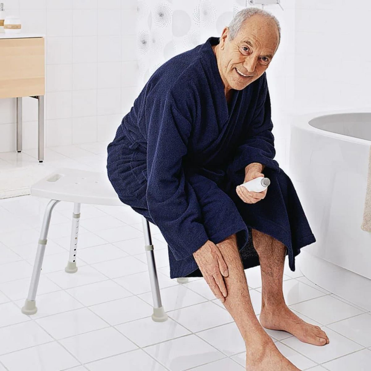 RIDDER RIDDER Tabouret de baignoire Blanc 150 kg A00601101