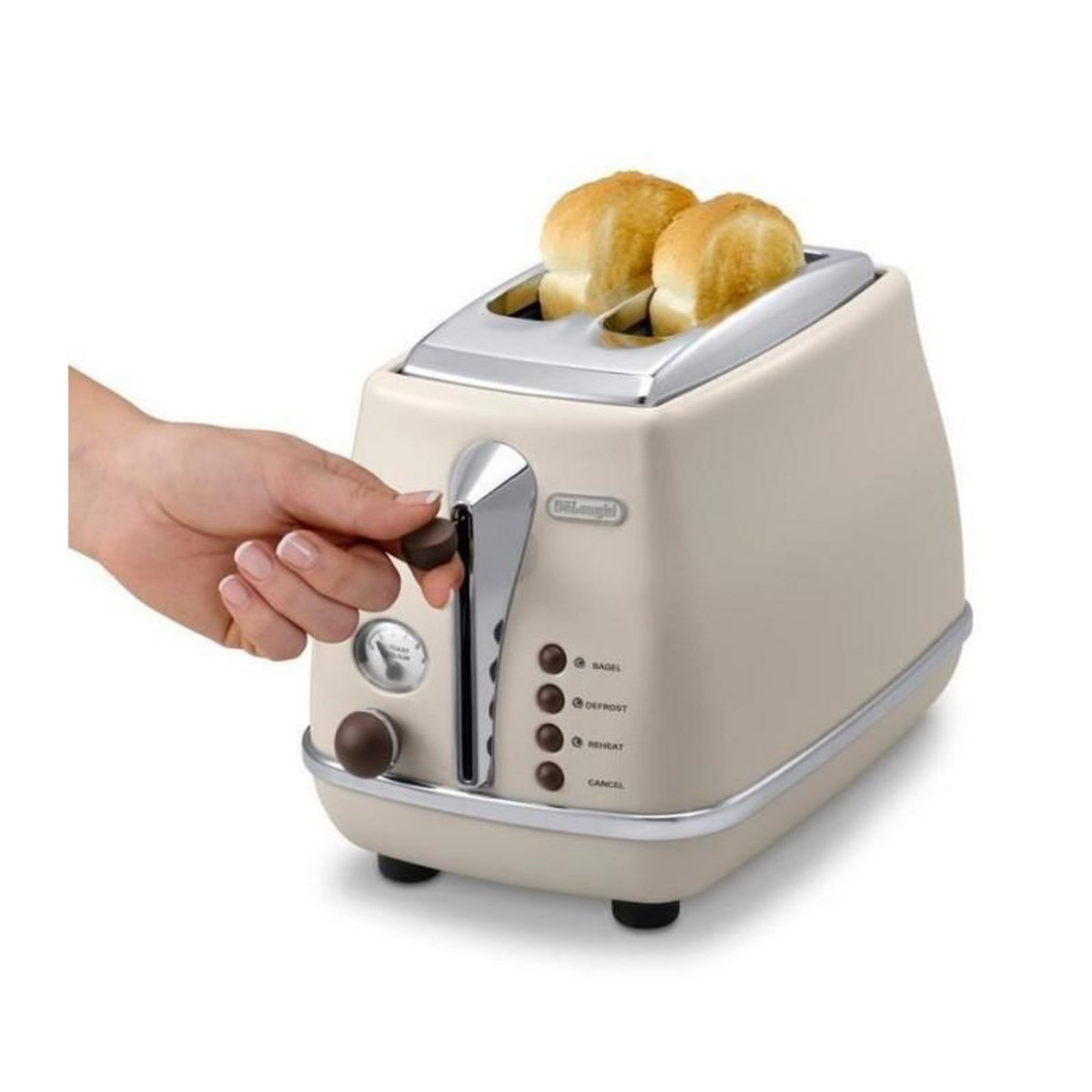 DELONGHI Grille pain Icona Vintage - Delonghi CTOV 2103.BG