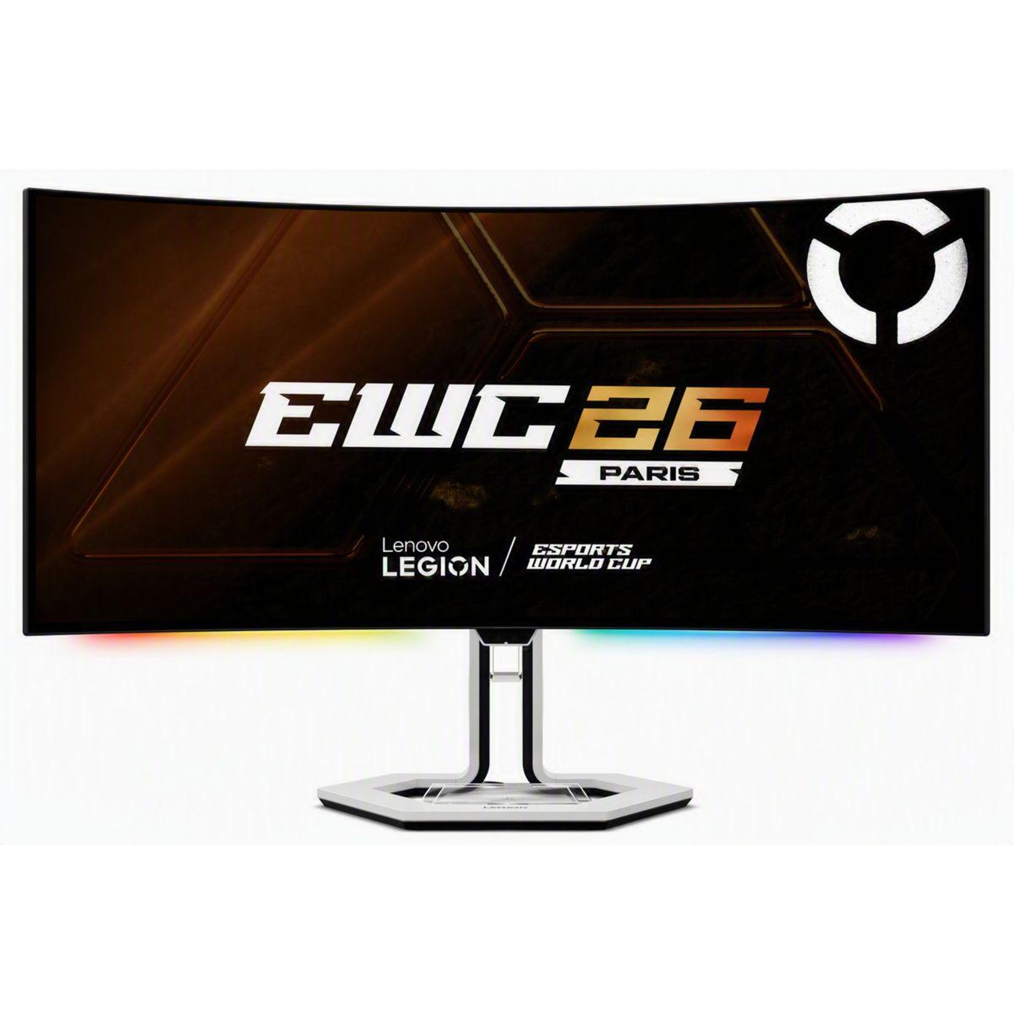 Lenovo Ecran pc gamer legion pro 34wd-10 34  incurvé 800r wqhd 240hz oled hdr true black 400 hdmi 2.1 amd freesync