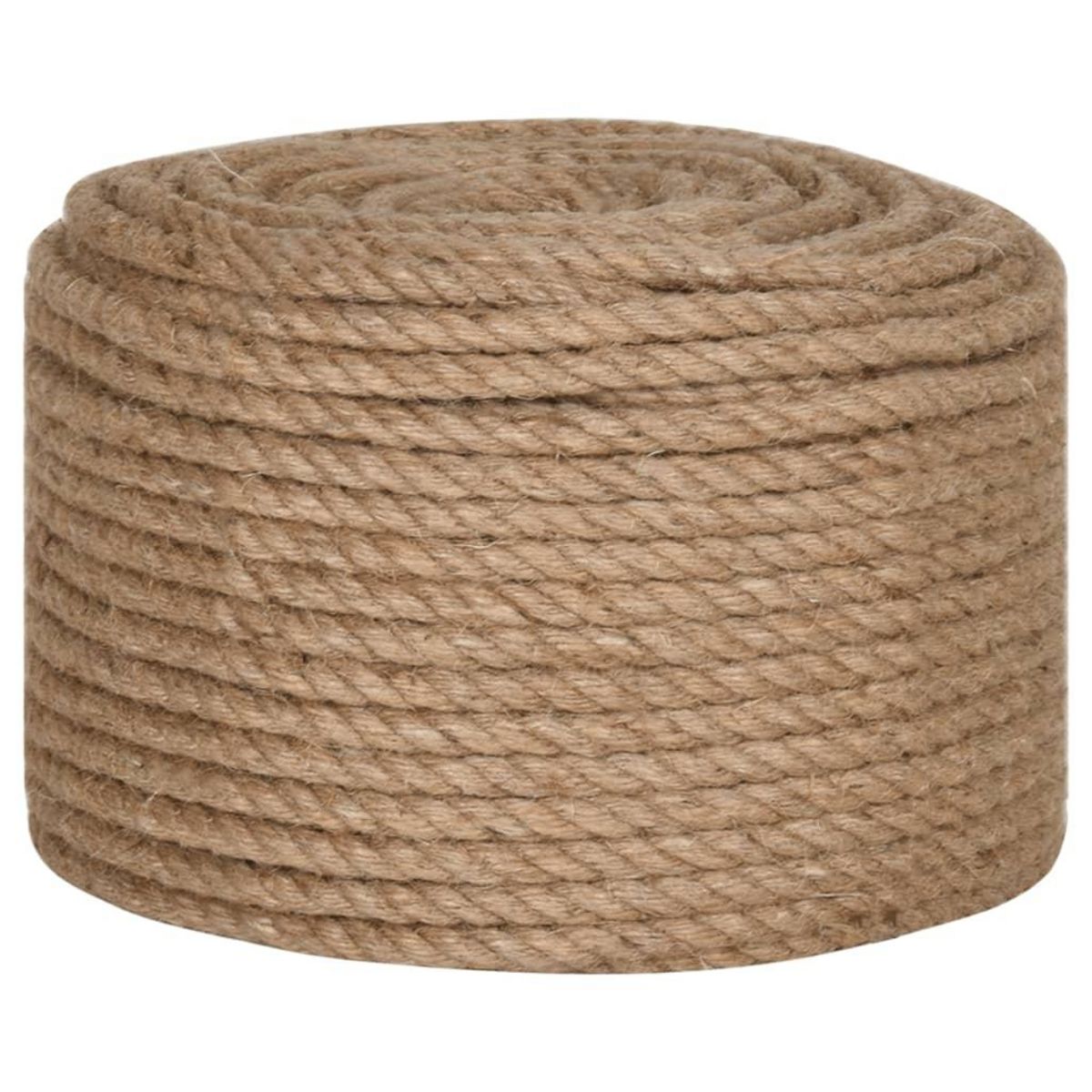 VIDAXL Corde de jute 25 m de long 14 mm d'epaisseur