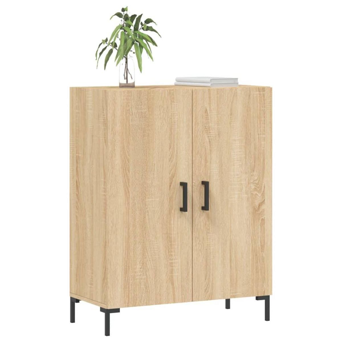 VIDAXL Buffet chene sonoma 69,5x34x90 cm bois d'ingenierie