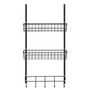 Voir la diapositive 3 : Wenko Etagère de cuisine de porte Gala - L. 39 x H. 75 cm - Noir