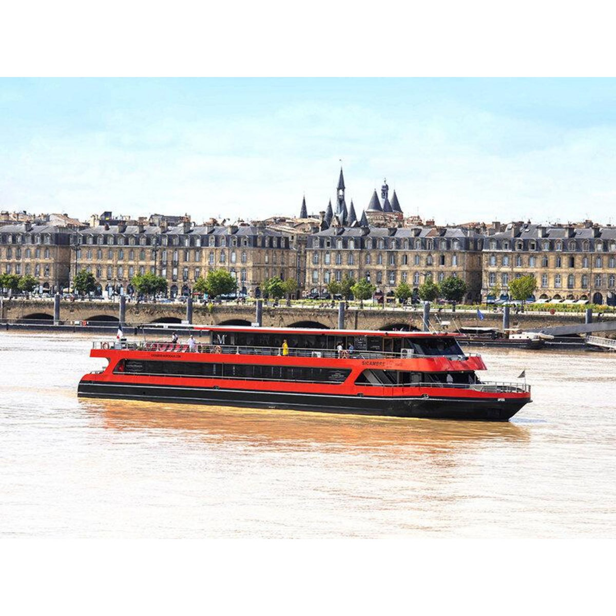 Smartbox Séjour à Bordeaux avec croisière sur la Garonne - Coffret Cadeau Multi-thèmes