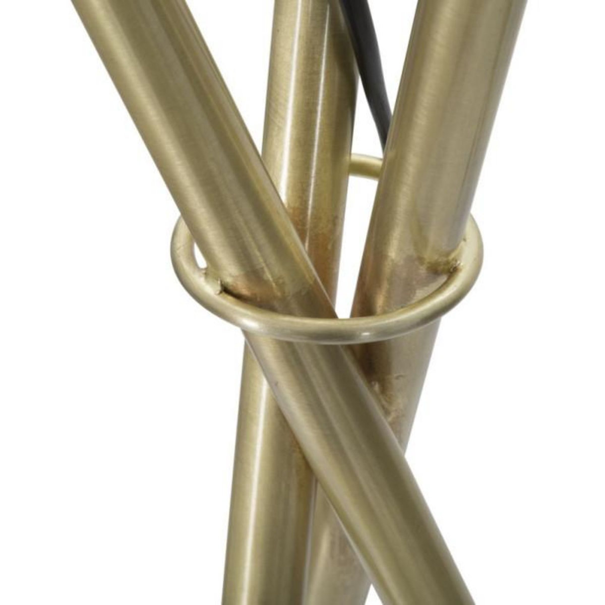 Paris Prix Lampadaire Sphère  Glamy X  155cm Blanc & Or