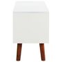 Voir la diapositive 4 : VIDAXL Meuble TV 110x35x50 cm Bois d'acacia solide et MDF