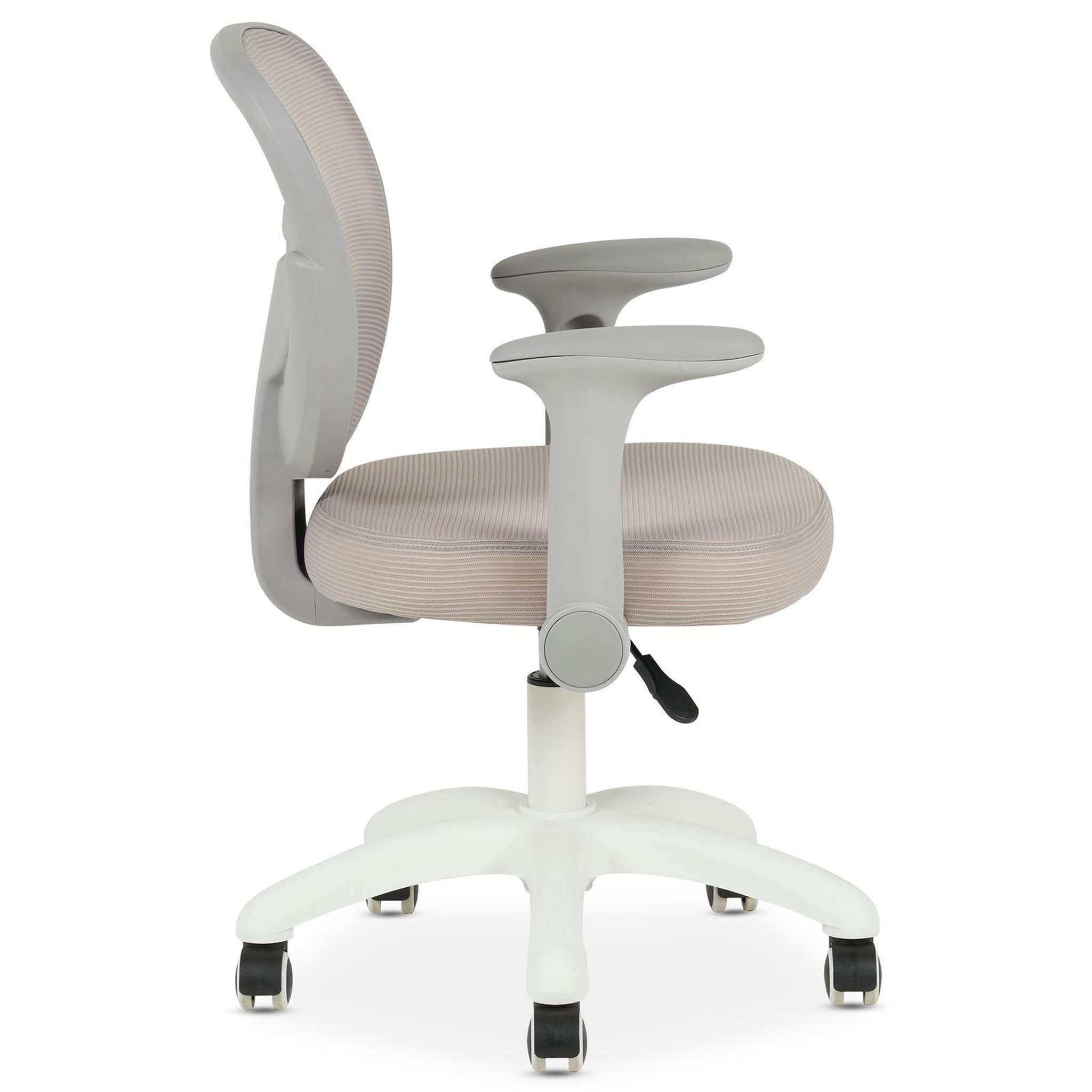 Voir la diapositive 4 : IDIMEX Chaise de bureau enfant amelia réglable en tissu mesh