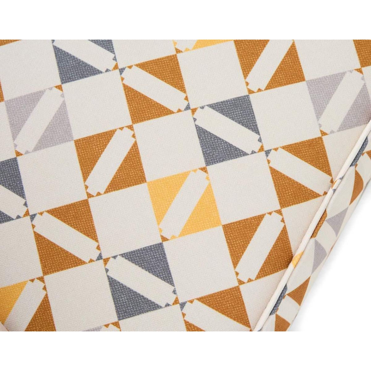 LISA DESIGN Arty - module d'assise sans accoudoirs motif graphique en tissu