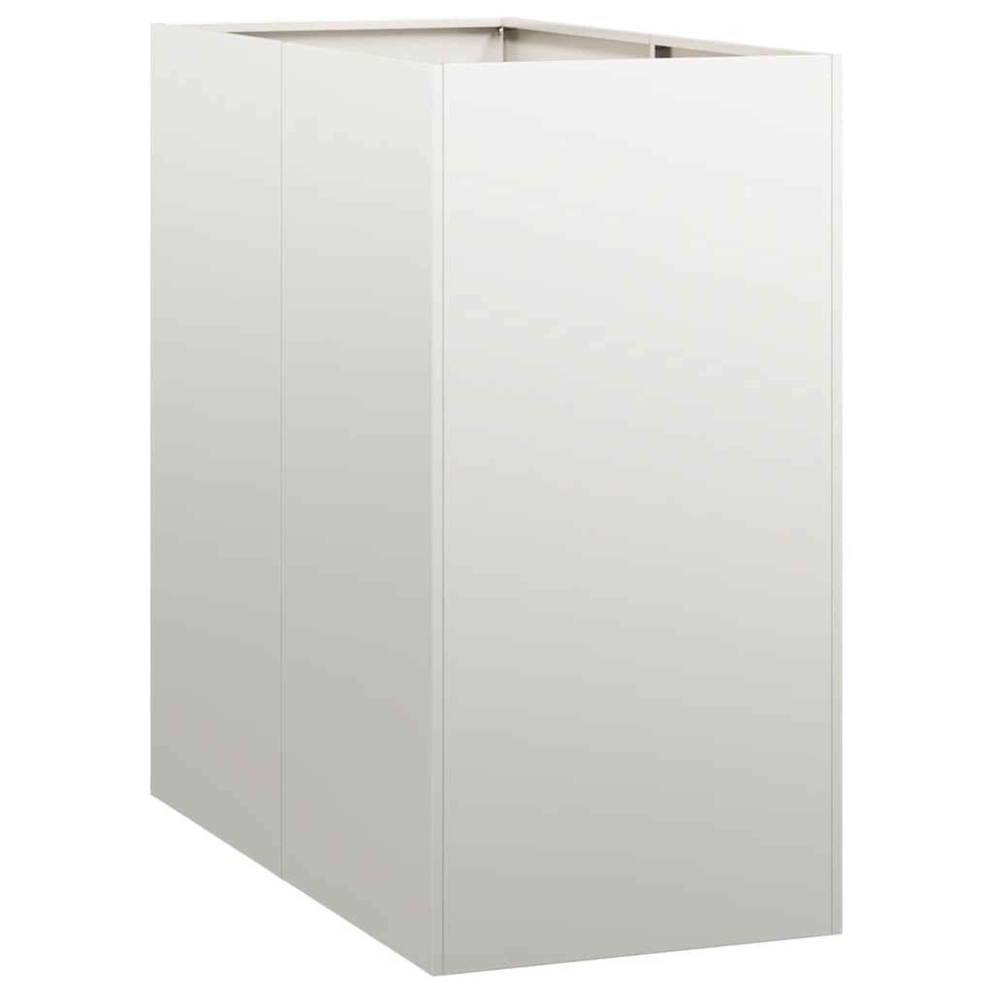 Voir la diapositive 2 : VIDAXL Jardiniere 40x80x80 cm acier inoxydable