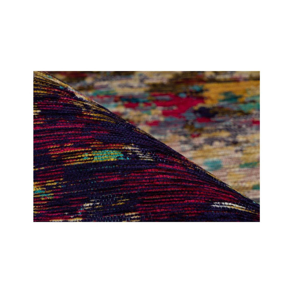 Paris Prix Tapis Tissé Imprimé à Motifs  Primavera II  Multicolore