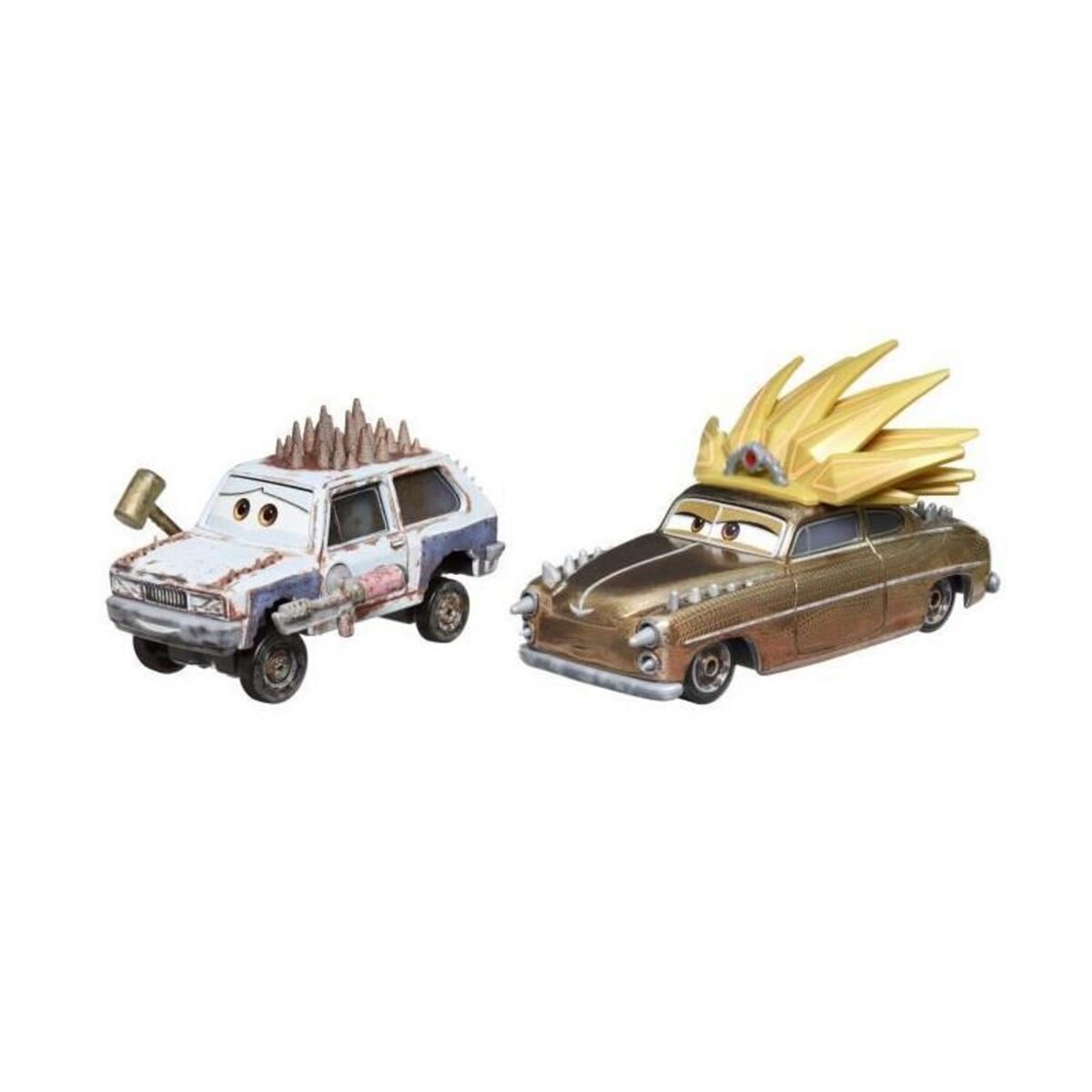 GENERIQUE Cars Disney Pixar - Pack de 2 Véhicules (modele aléatoire) - Petite Voiture - 3 ans et + - Disney Pixar Cars - DXV99