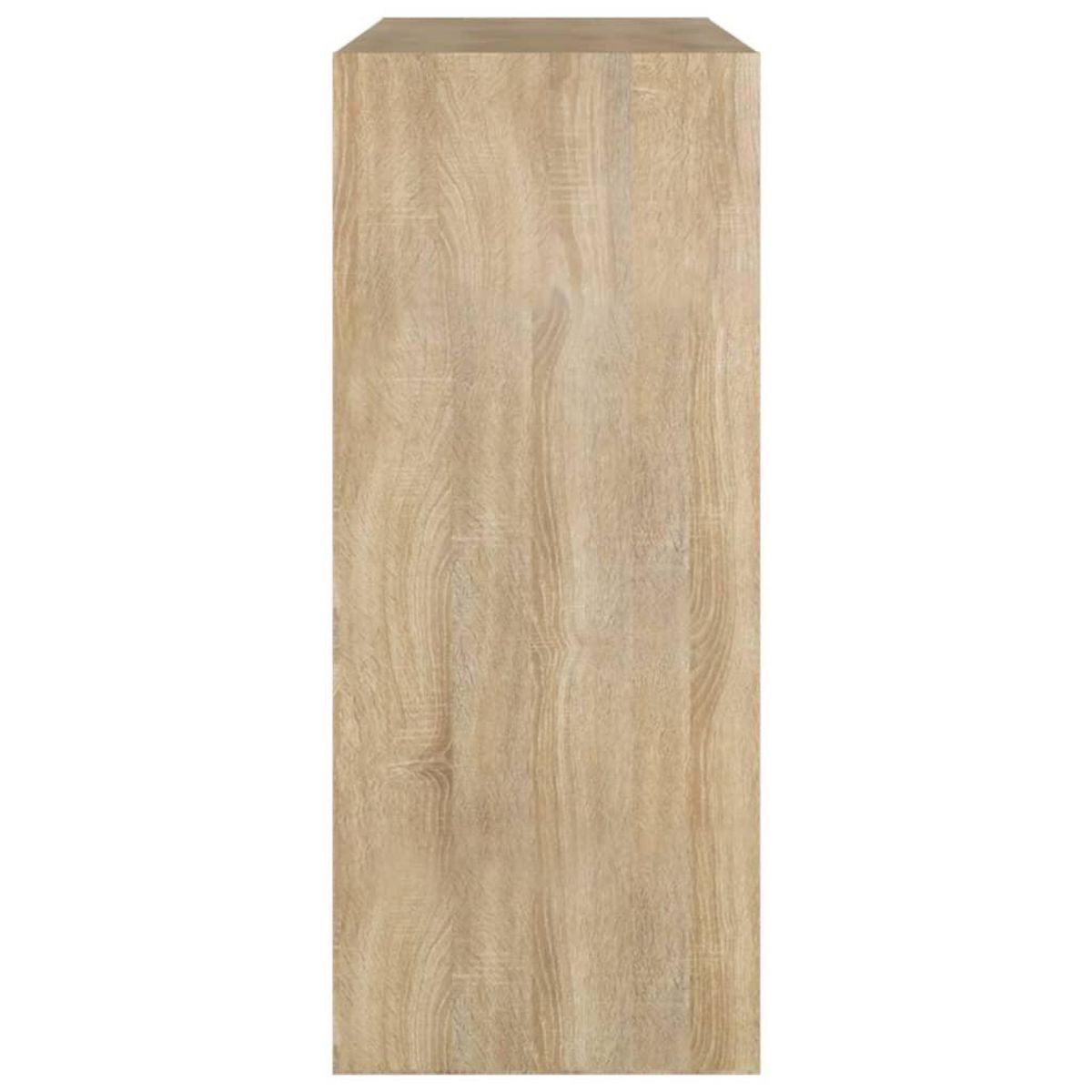 VIDAXL Bibliotheque/Separateur de piece chene sonoma 80x30x72 cm