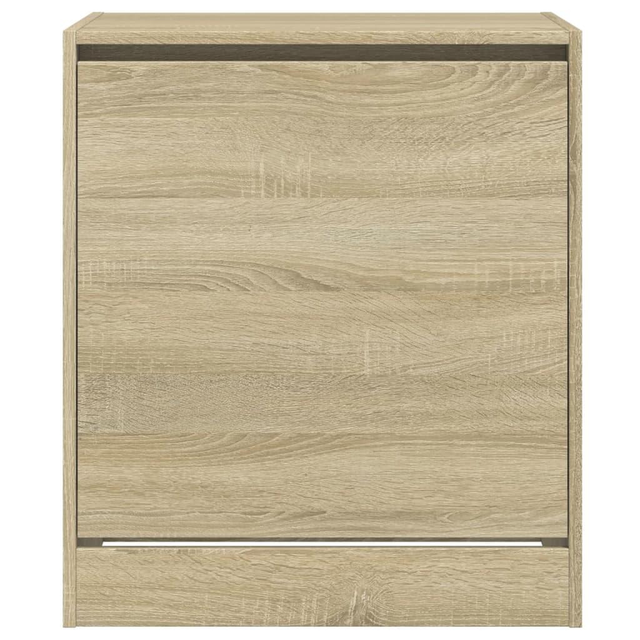 Voir la diapositive 5 : VIDAXL Armoire a chaussures chene sonoma 60x42x69 cm bois d'ingenierie