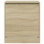 Voir la diapositive 5 : VIDAXL Armoire a chaussures chene sonoma 60x42x69 cm bois d'ingenierie