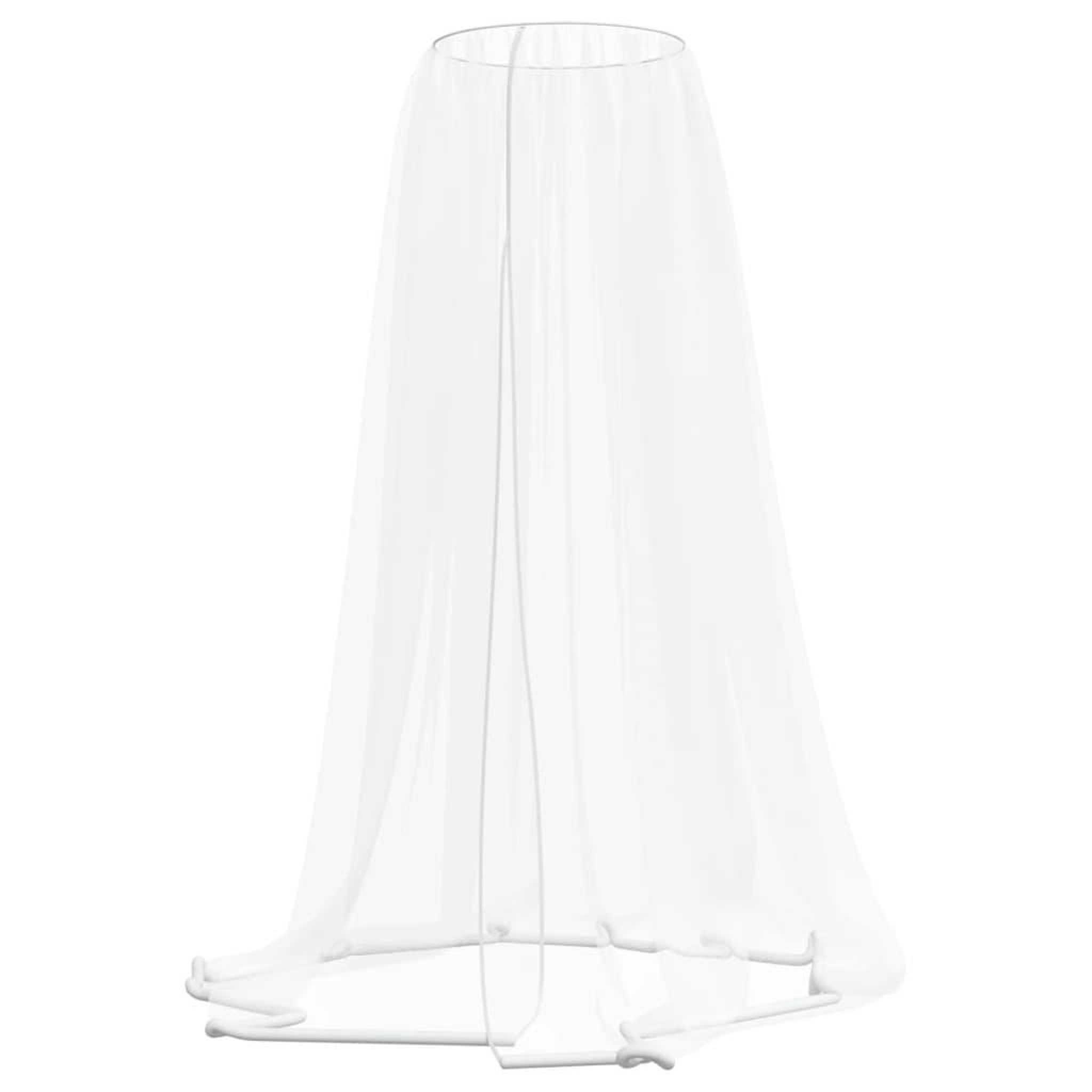 Voir la diapositive 4 : VIDAXL Moustiquaire pour parasol 220 maille blanc Φ330x250 cm