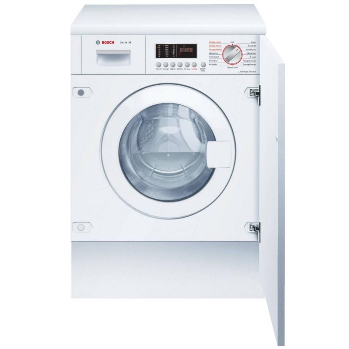 BOSCH Lave-linge séchant intégrable 7/4kg 1400 tours/min - WKD28543FR