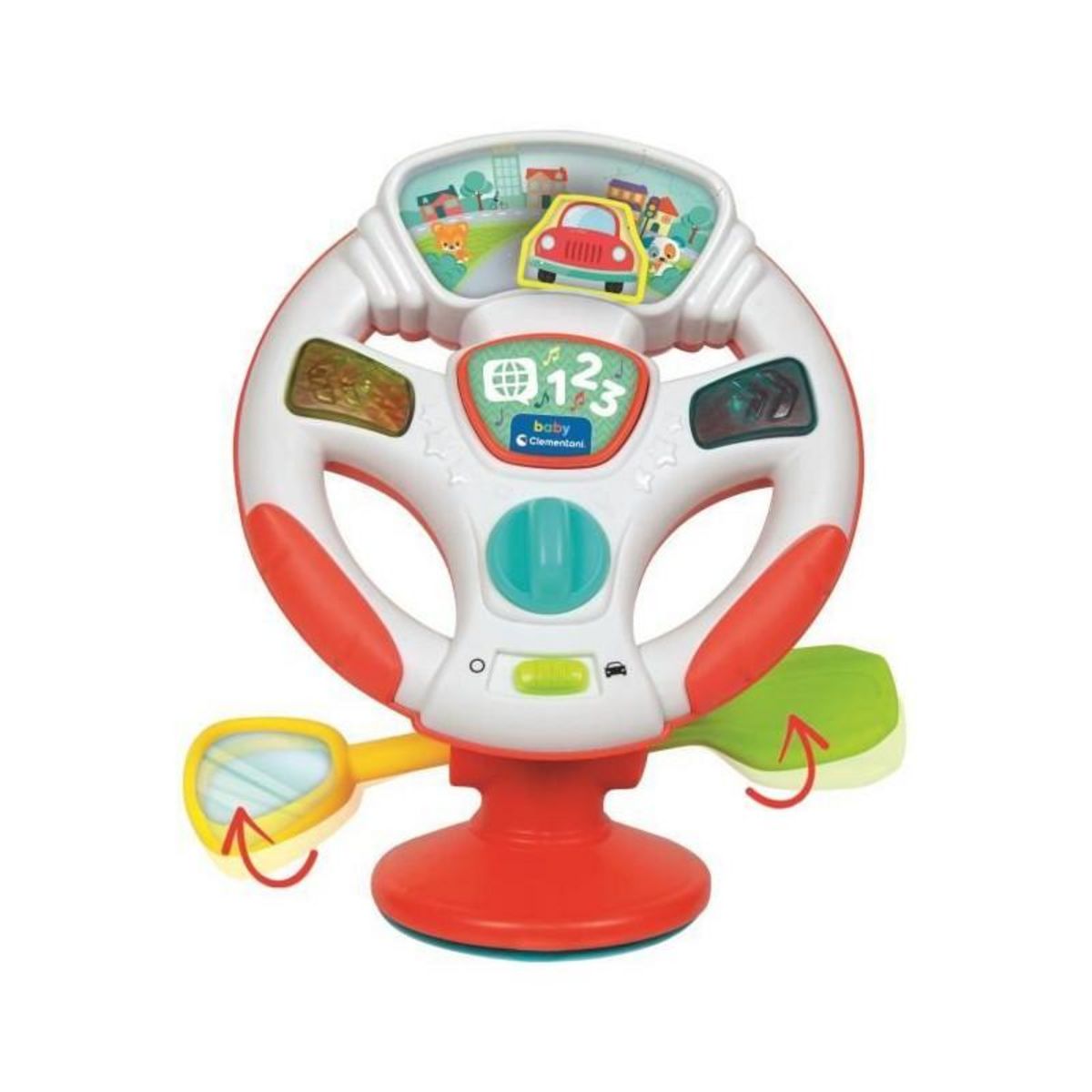 CLEMENTONI Le volant de Bébé parlant CLEMENTONI