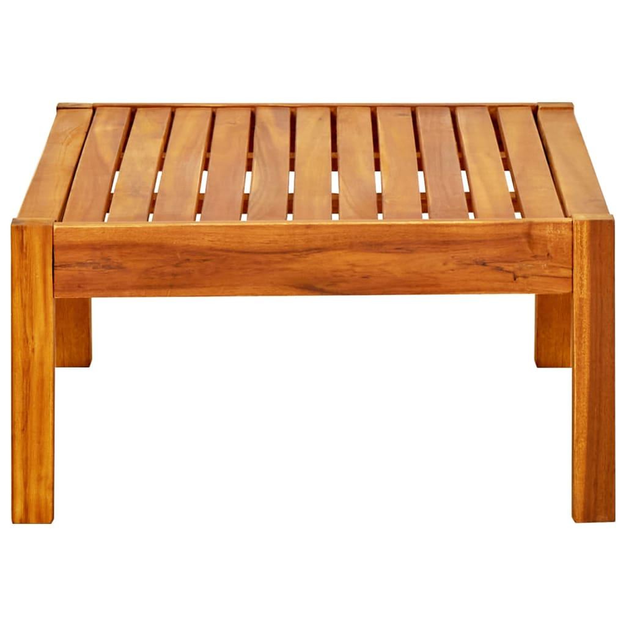 Voir la diapositive 3 : VIDAXL Table de jardin 85x57x29 cm bois d'acacia massif
