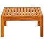 Voir la diapositive 3 : VIDAXL Table de jardin 85x57x29 cm Bois d'acacia massif