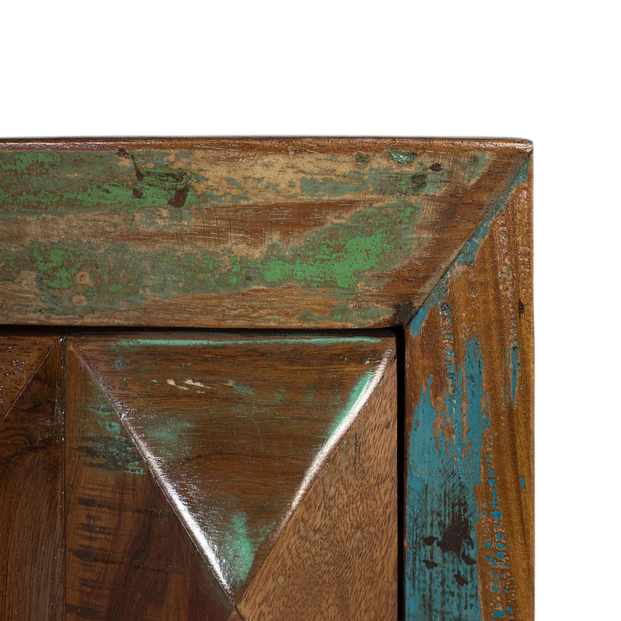 Voir la diapositive 3 : GINER Y COLOMER SL Buffet en bois recyclé 150cm style industriel moderne