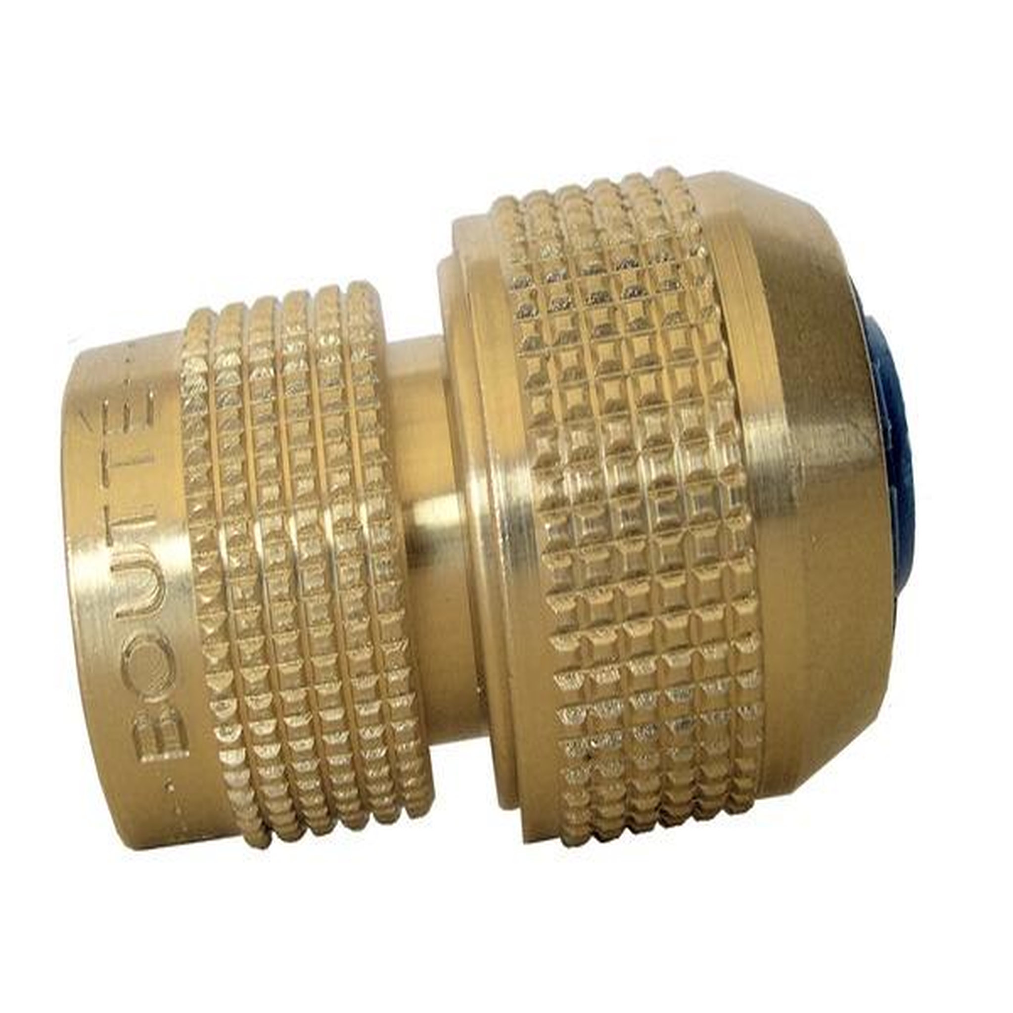 CENTRALE BRICO Raccord rapide bleu automatique laiton 6 billes Ø19