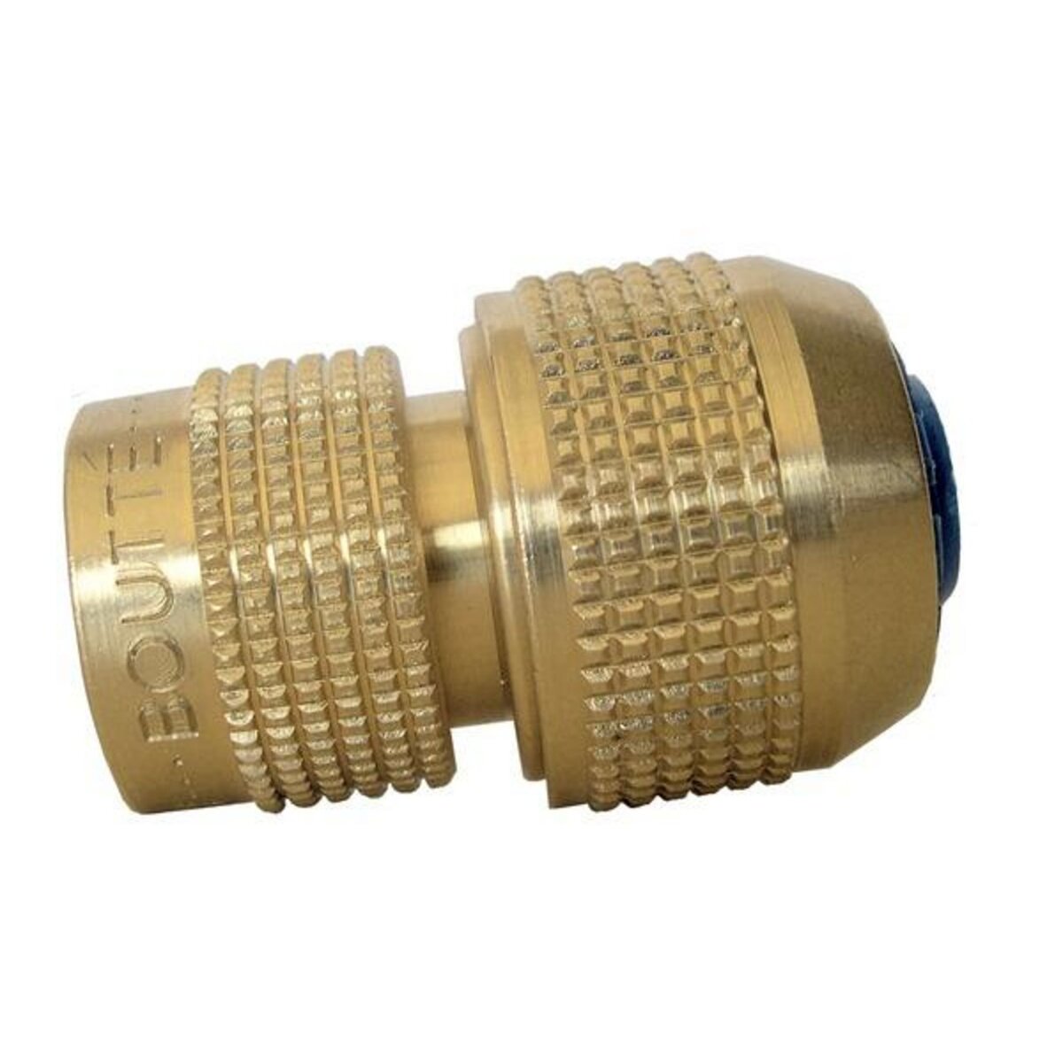 CENTRALE BRICO Raccord rapide bleu automatique laiton 6 billes Ø19