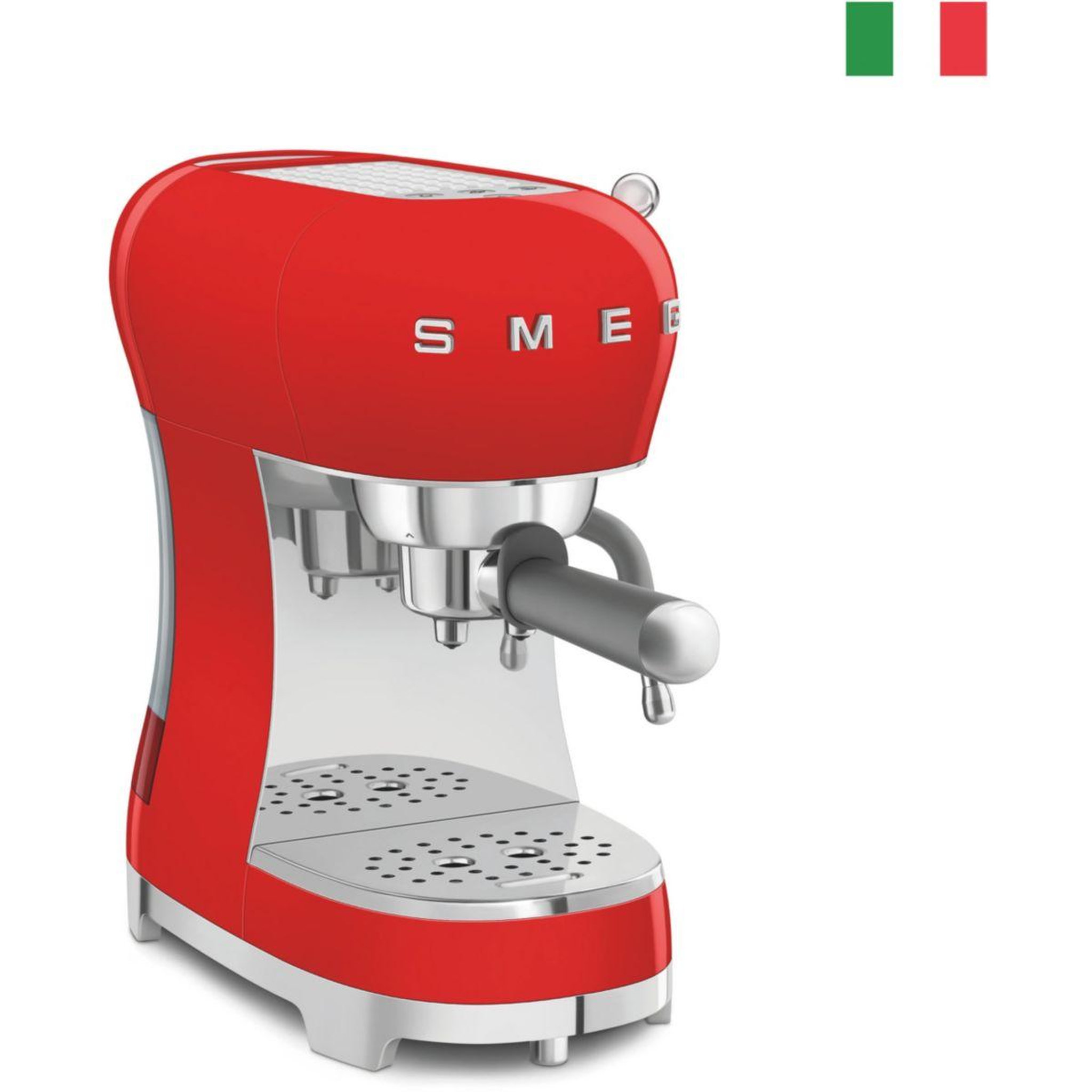 Voir la diapositive 3 : SMEG Machine à expresso ecf02rdeu