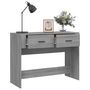 Voir la diapositive 5 : VIDAXL Table console Sonoma gris 100x39x75 cm Bois d'ingenierie