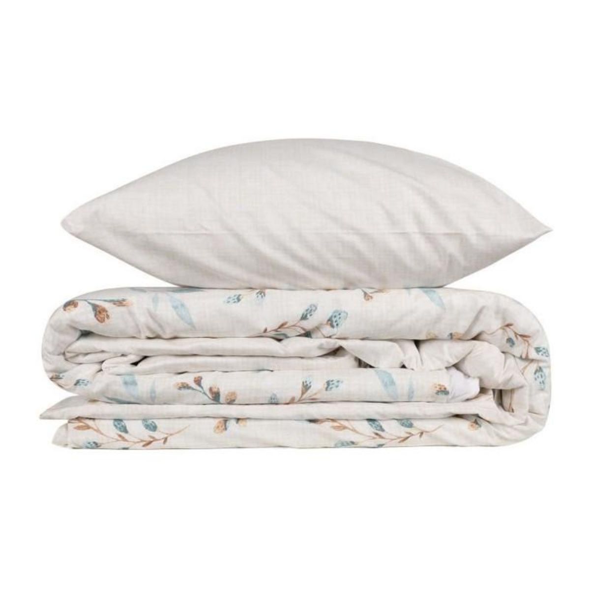 GENERIQUE Parure de lit - 129CTN62586 - 1 housse de couette 220 x 240 cm + 2 taies d'oreiller 60 x 60 cm - 100% coton ranforcé - Menthe