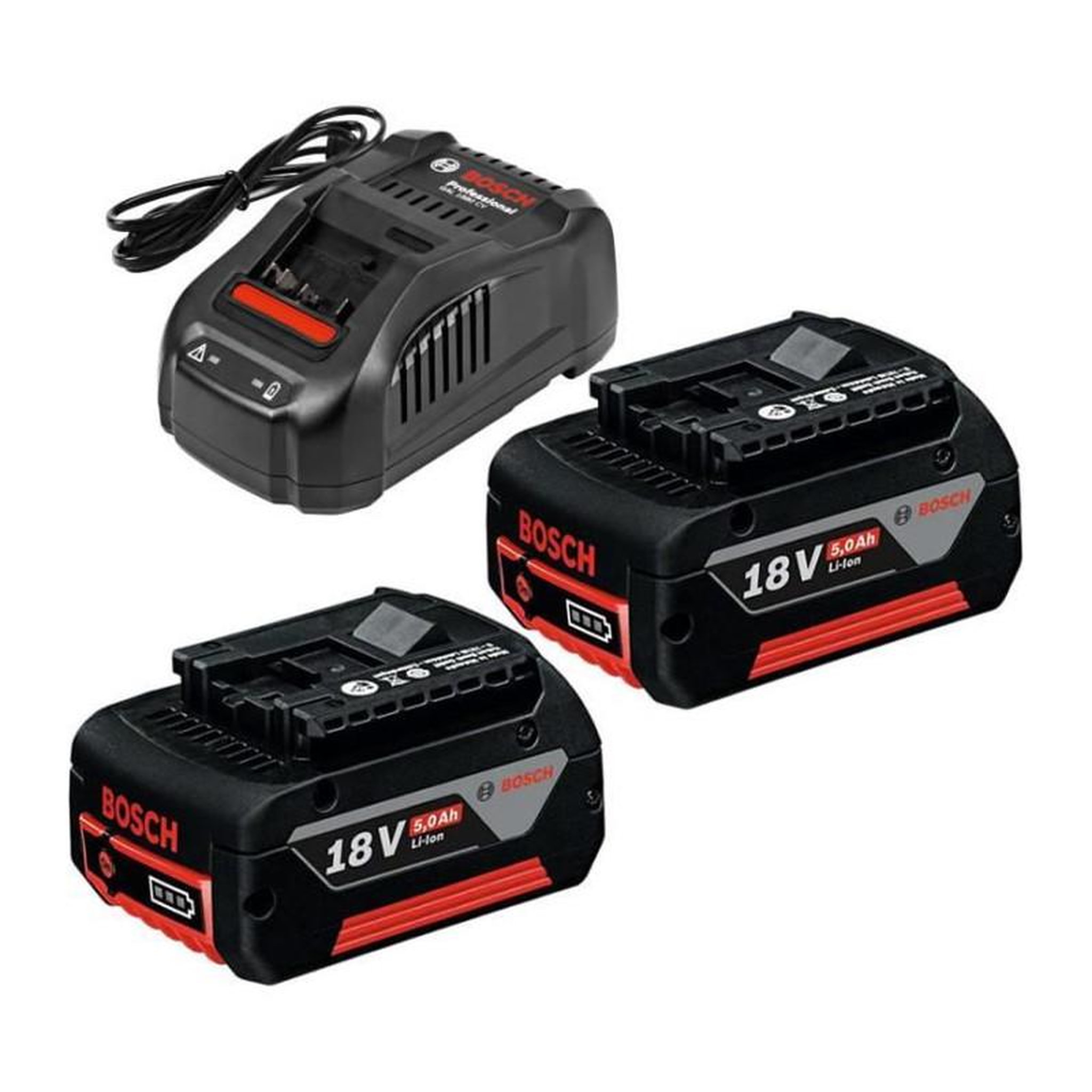 BOSCH Bosch Professional - Starter Set batterie 2x5,0Ah